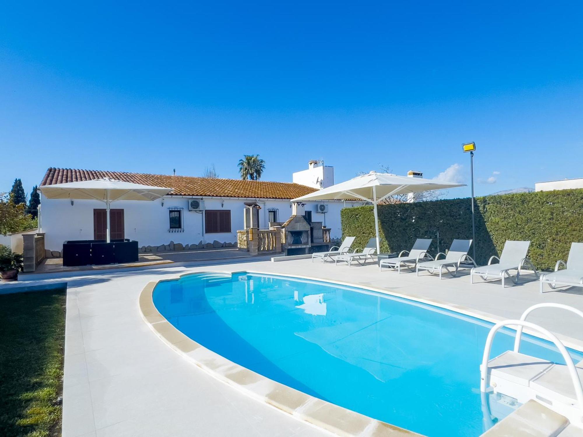 Villa Sa Figuera Roja Alcúdia Exterior foto